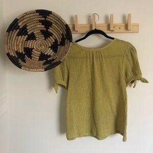 LOFT short sleeve blouse size small